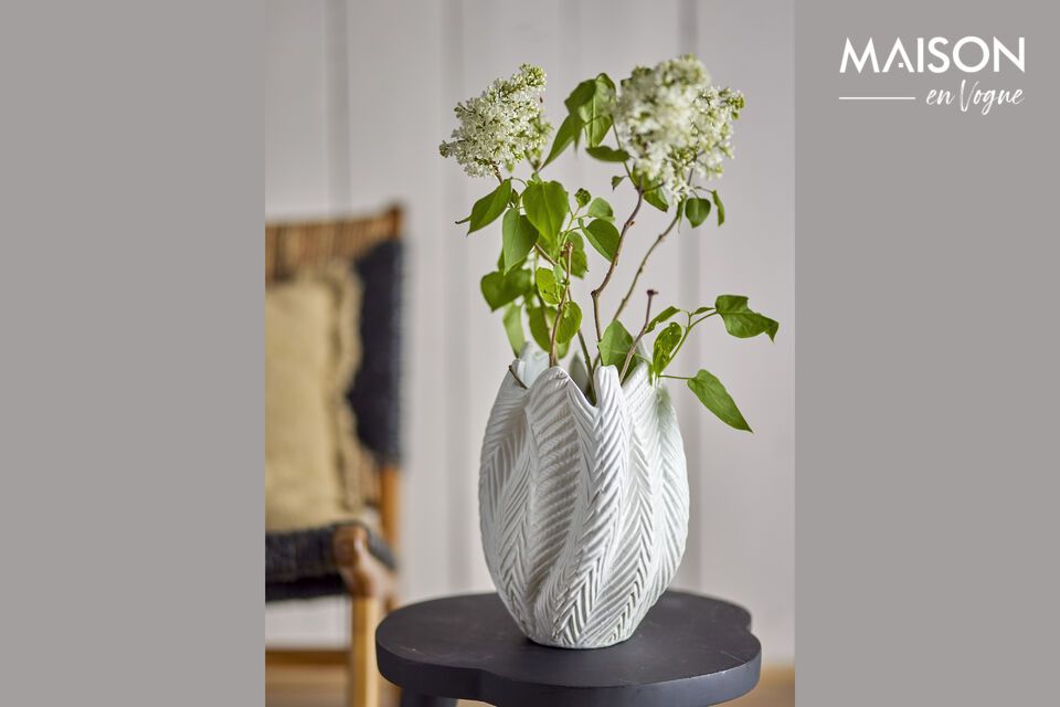 Discover understated elegance with our stoneware vase