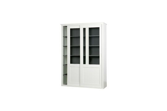 White wooden cabinet Vince