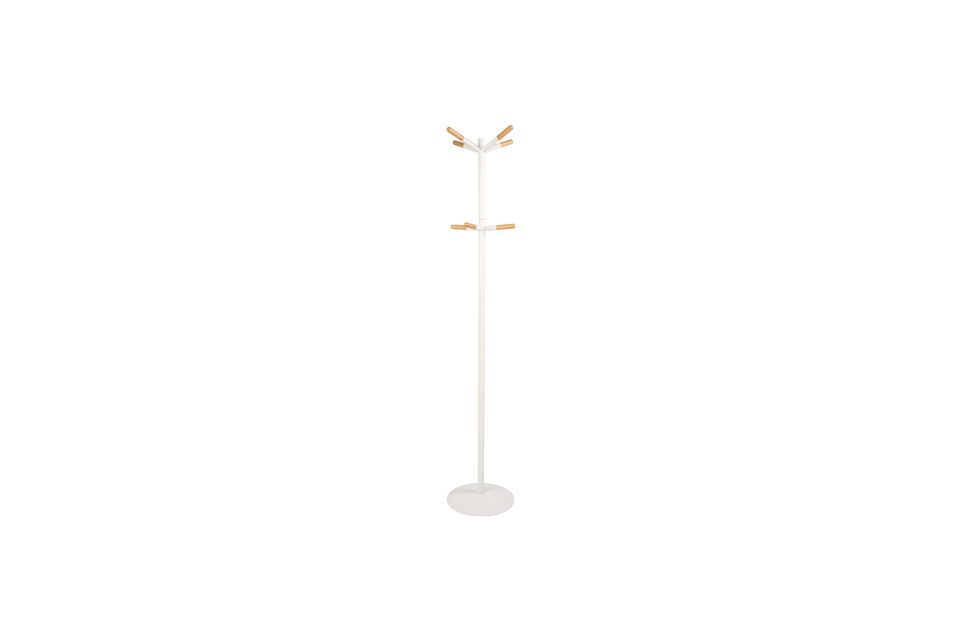 white wooden coat rack TIP Zuiver