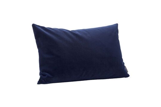 Willow dark blue fabric cushion Clipped