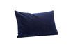 Miniature Willow dark blue fabric cushion 1