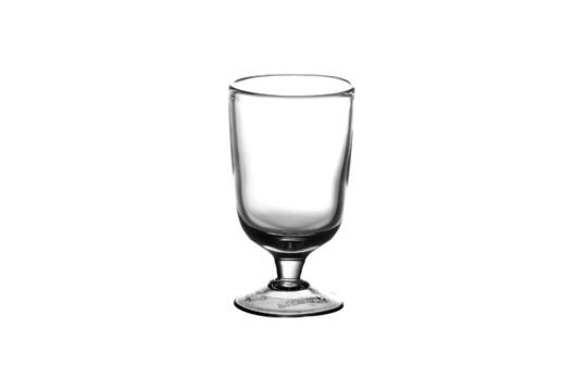 Wilma clear glass water glass Clipped