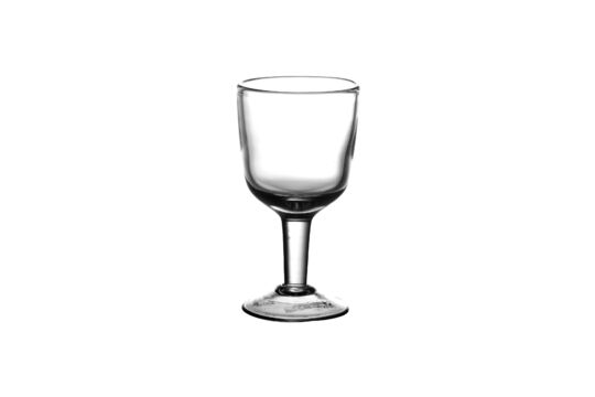 Wilma clear wine glass Clipped