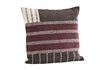 Miniature Wine burgundy cotton cushion cover 1