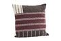 Miniature Wine burgundy cotton cushion cover Clipped