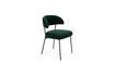 Miniature Winner dark green velvet armchair 1