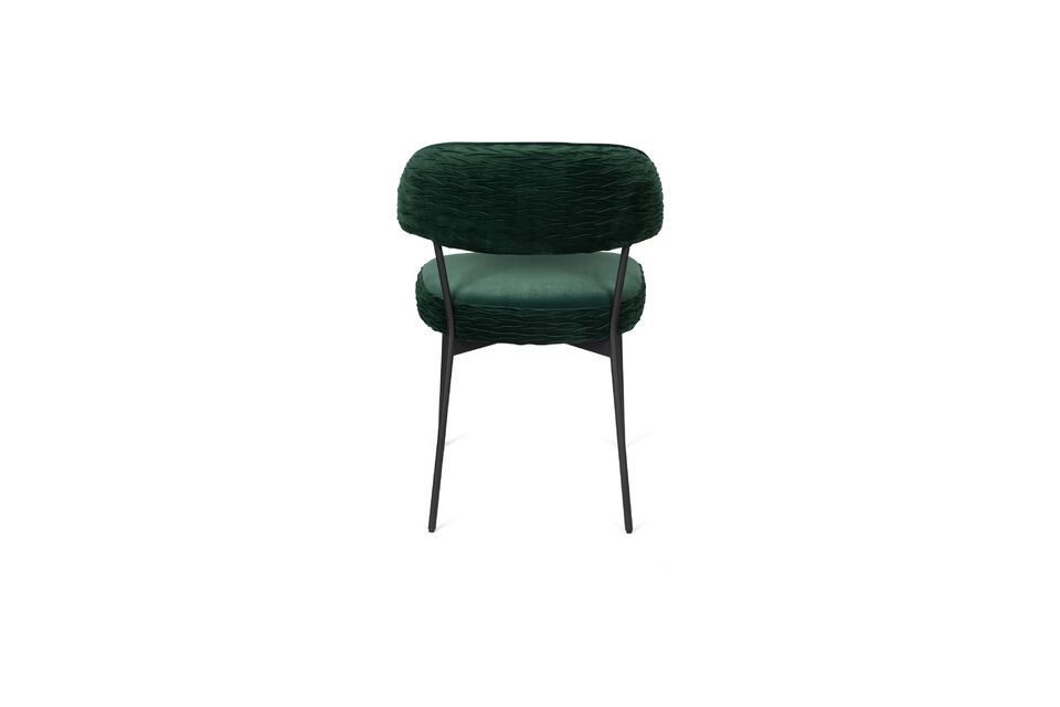 Winner dark green velvet armchair - 5