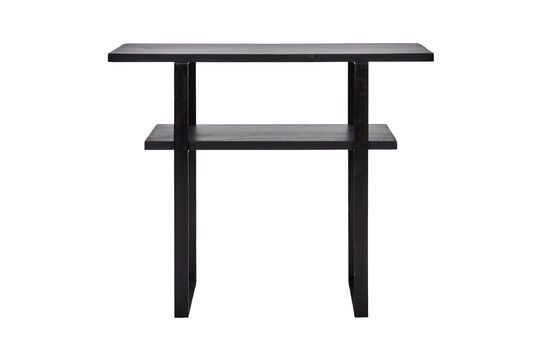 Woda black wooden console