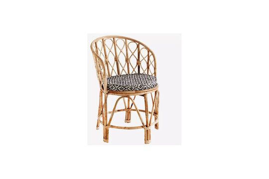 Wooden chair Bambou Clipped