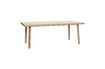 Miniature Wooden dining table beige Line 1