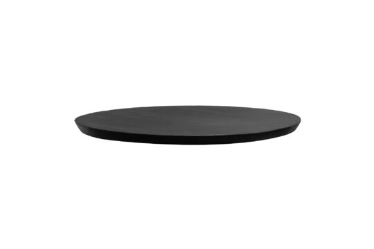 Woody black 2-seater tabletop Clipped