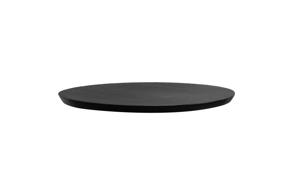 Woody black 2-seater tabletop Pomax