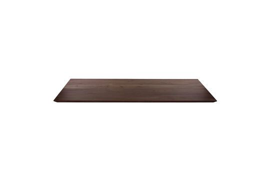 Woody dark wood 8-seater tabletop Clipped