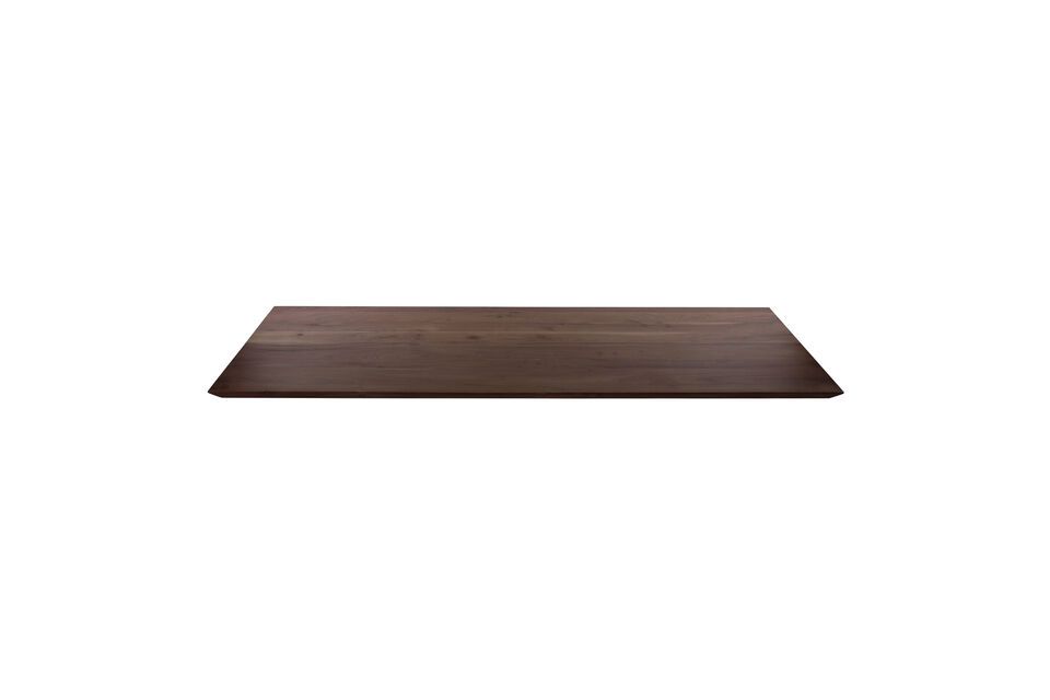 Woody dark wood 8-seater tabletop Pomax