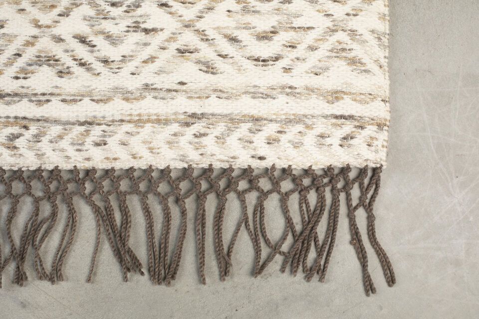 Wool rug 170x240 cm, brown Liv - 11