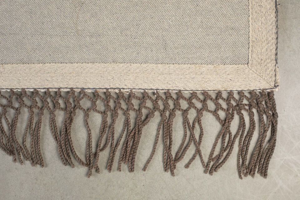 Wool rug 170x240 cm, brown Liv - 12