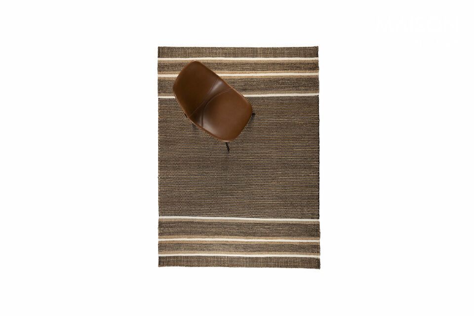 Wool rug 230x160 cm, brown Djahe - 5