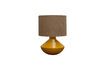 Miniature Yellie table lamp in yellow metal 5