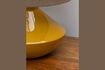 Miniature Yellie table lamp in yellow metal 4