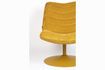 Miniature Yellow fabric armchair Bubba 10