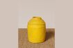 Miniature Yellow paper mache pot Yellow 1