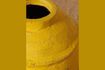 Miniature Yellow paper mache pot Yellow 3