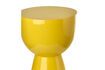 Miniature Yellow polyester side table Tip Tap 3