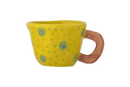 Yellow stoneware mug Nini Clipped