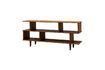 Miniature Zag dark wood shelf 5