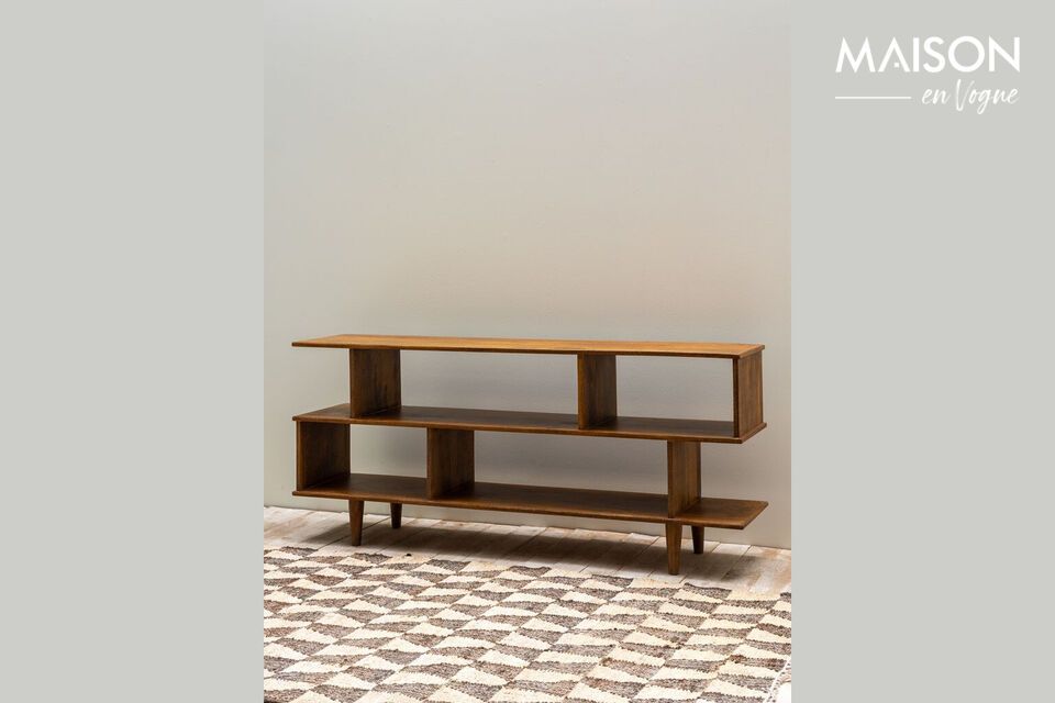 Made from high-quality mango wood, this sideboard combines durability and style