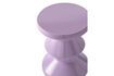 Miniature Zig zag lilac fiberglass stool 7