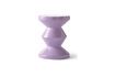 Miniature Zig zag lilac fiberglass stool 6