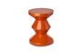 Miniature Zig Zag orange side table Clipped