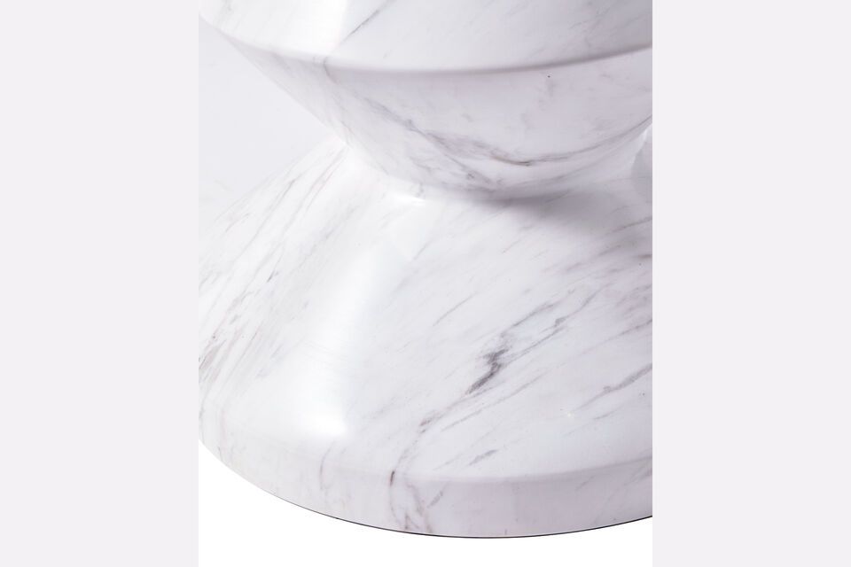 Made from top-quality marble, this stool is not just a piece of furniture, but a true work of art