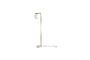 Miniature Zora white marble floor lamp Clipped